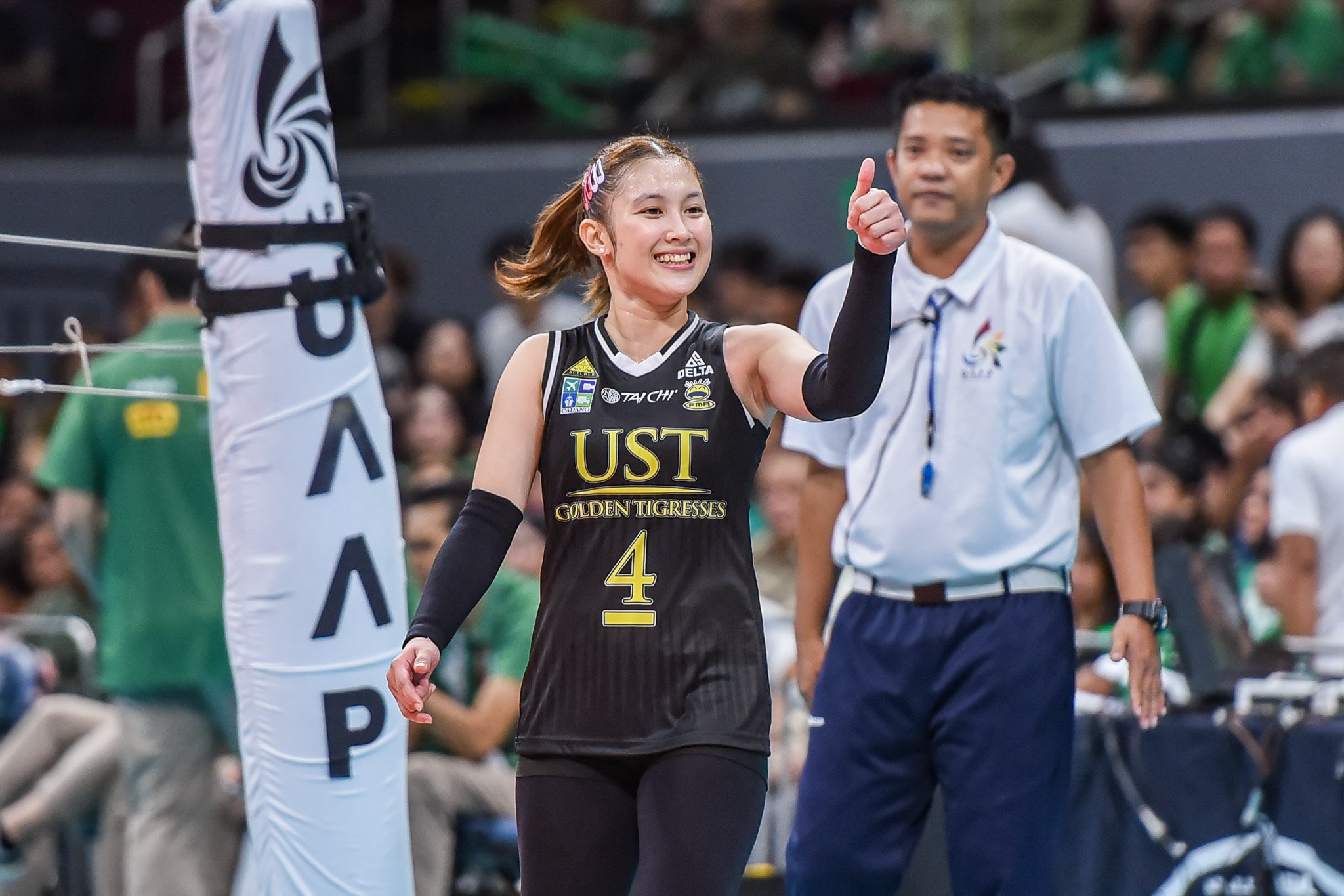 Pepito pays homage to UST