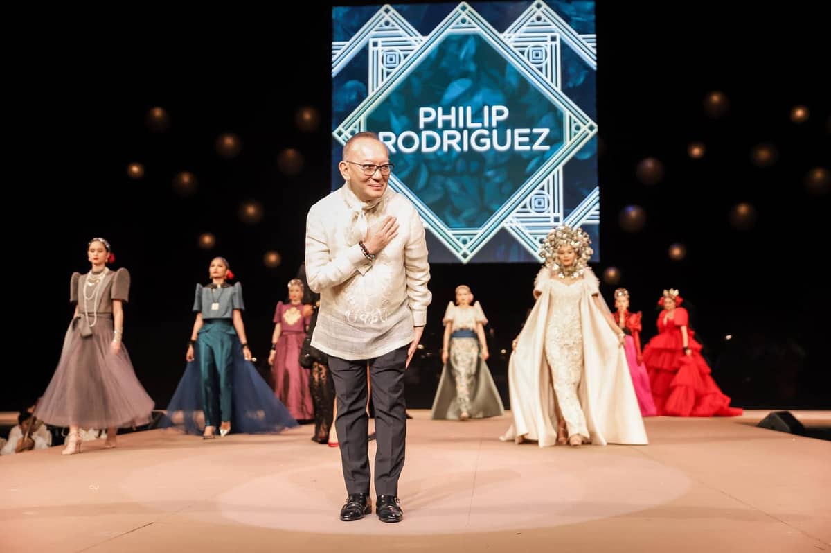 Cebuana designer Philip Rodriguez.