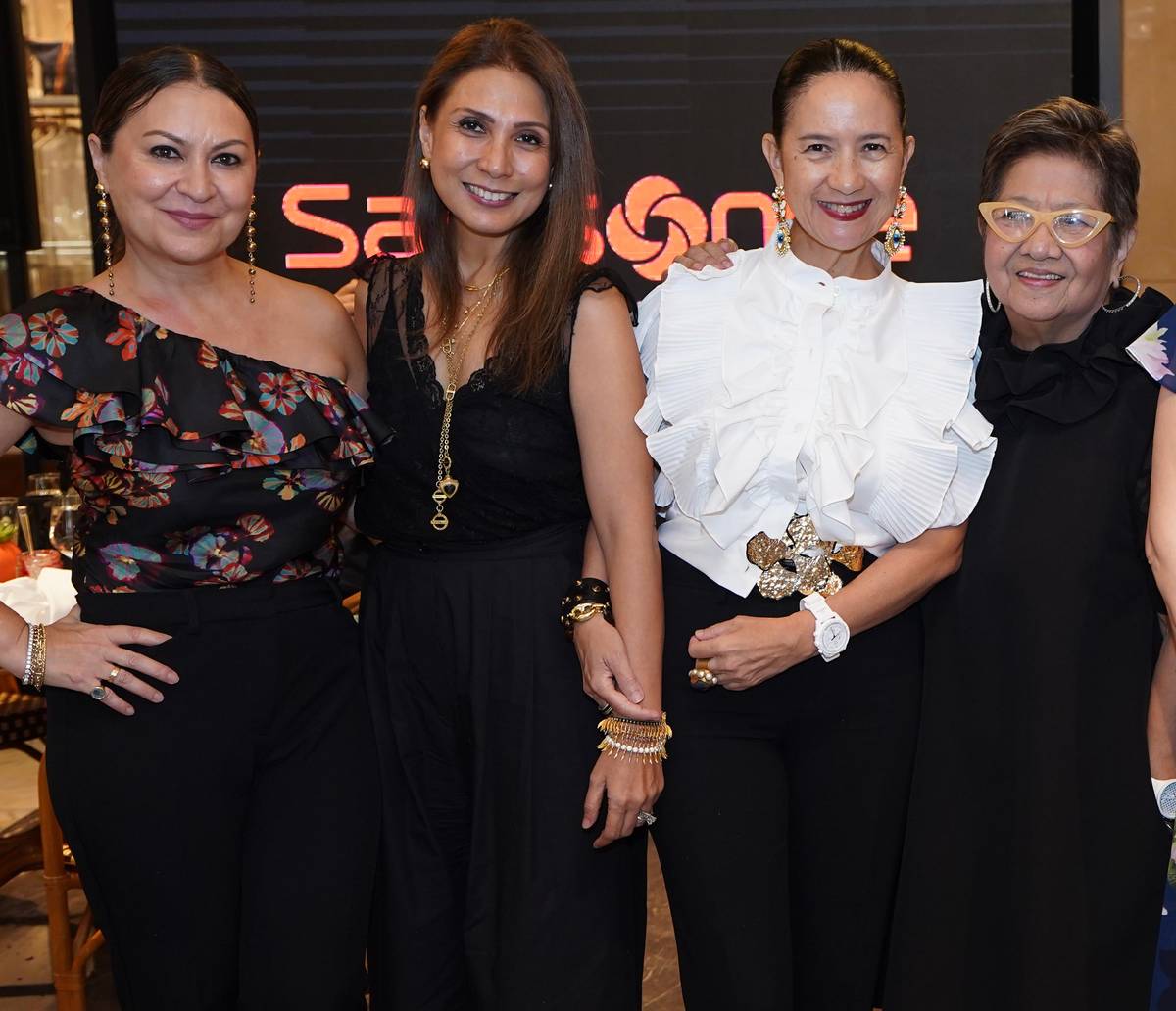 Marilu Batchelor, Julie Boschi, Mia Borromeo and Susan Joven.