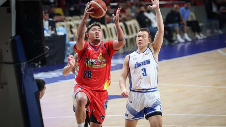 BEAU Belga is expected to supply the defensive muscles when Rain or Shine battles Blackwater in the PBA Philippine Cup on Wednesday at the Ninoy Aquino Stadium.