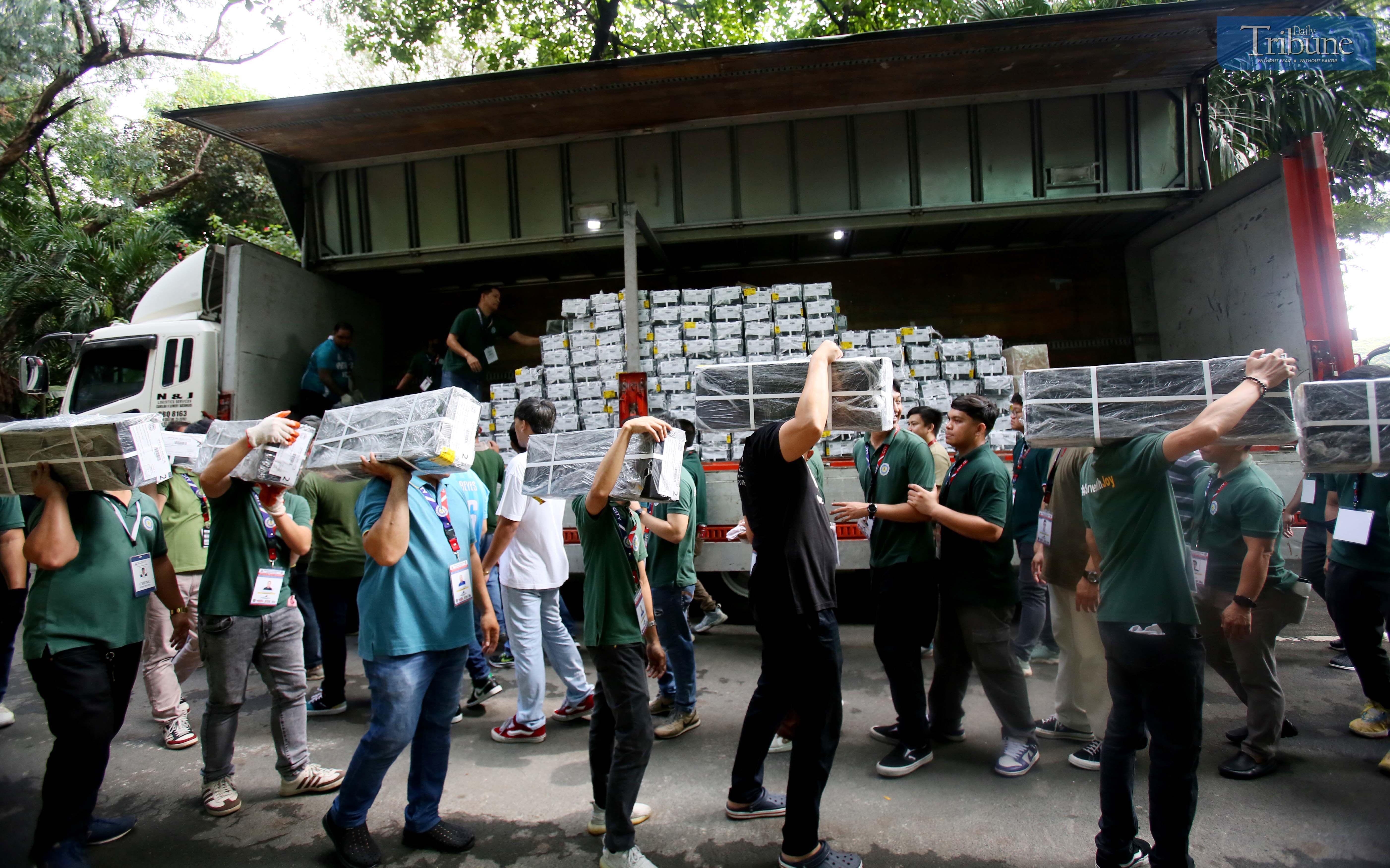 Comelec sends 7.5M ballots to NCR as election day approaches