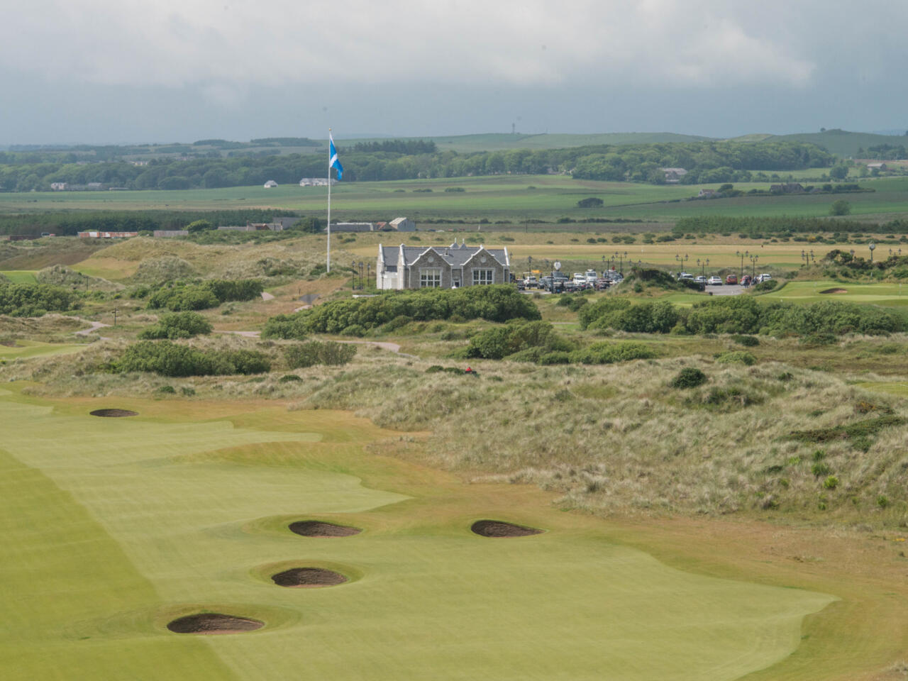 Trump’s course hosts Scottish Championship