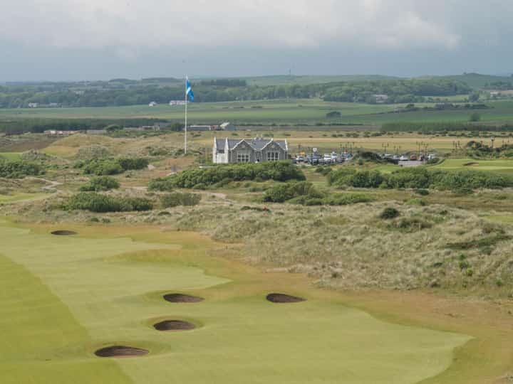 Trump’s course hosts Scottish Championship