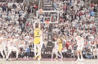 Tyrese Haliburton knocks down a cold-blooded three-pointer to lift the Indiana Pacers to a 120-119 win over the Cleveland Cavaliers in Game 2 of their NBA Eastern Conference playoffs series.
