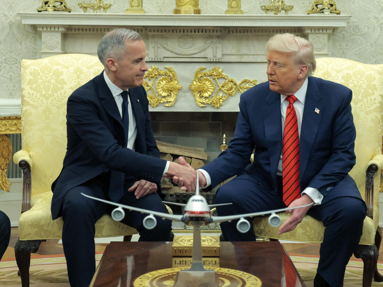 Canada ‘never for sale,’ Carney tells Trump 