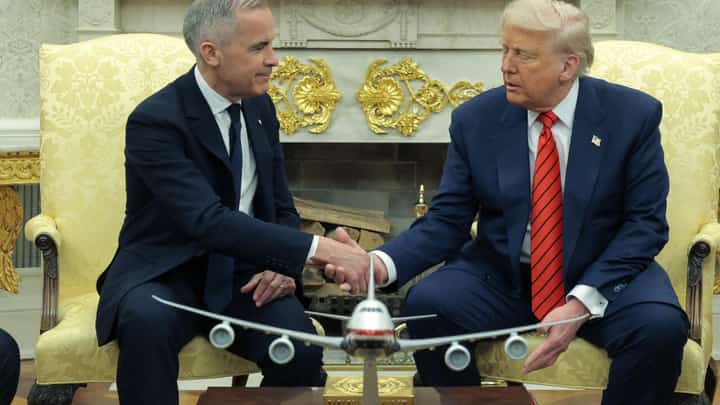 Canada ‘never for sale,’ Carney tells Trump