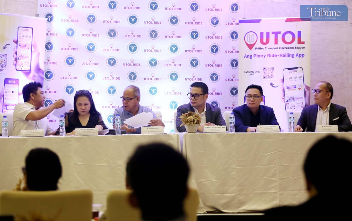 The UTOL Ride-Hailing App signed a partnership contract with Victoria Sports Hotel in Quezon City on Wednesday, 7 May 2025. Pictured during the signing are (from left to right)
Unified Transportation Operation League Director and Legal Head Atty. Orly Ocampo, GM Sally Maningas, Chairman Rolando Maningas, Group General Manager of VS Hotel Corporation Dr. Mario Isic, Operations Manager Kristoffer Hart Ocampo, and Group Finance Head Gerry Dacumos.