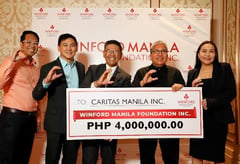 Winford Manila champions youth edu through P4M Caritas partnership