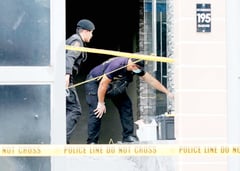 Riding-in-tandem lob grenade at QC spa
