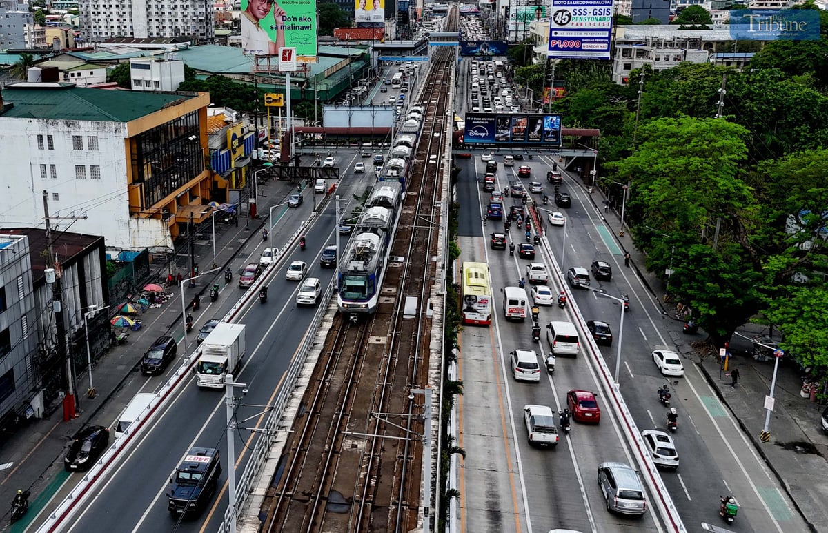 Thursday traffic on EDSA