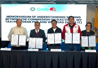 Grab, MOVE IT, Comelec launch #RideToVote