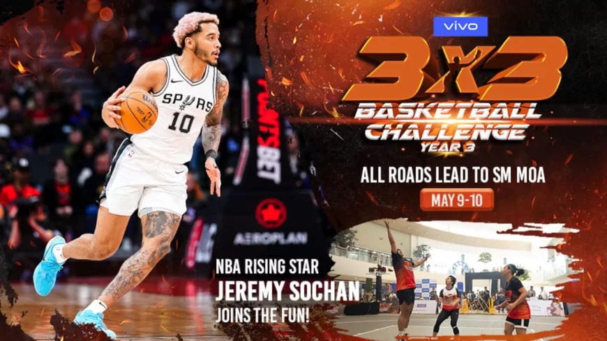 Vivo 3x3 finals head to MOA with Spurs’ Sochan