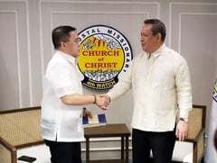 Go visits Pentecostal Church in Marikina, stresses spiritual health