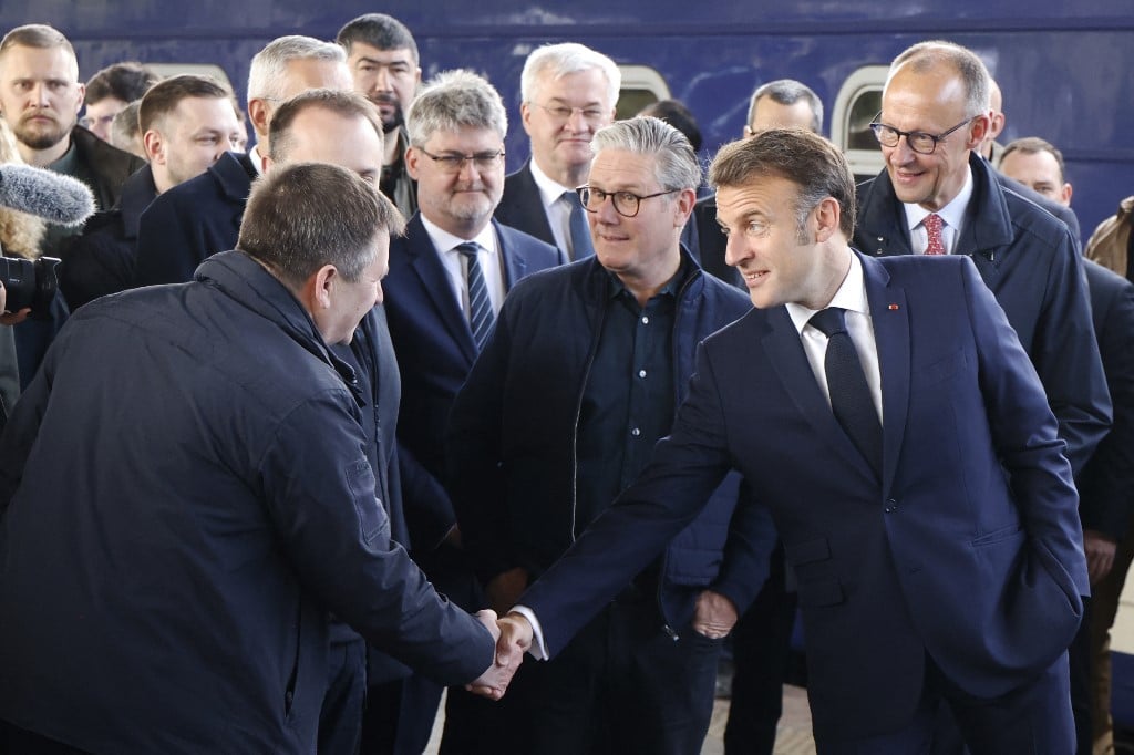European leaders arrive in Kyiv in show of solidarity against Russia
