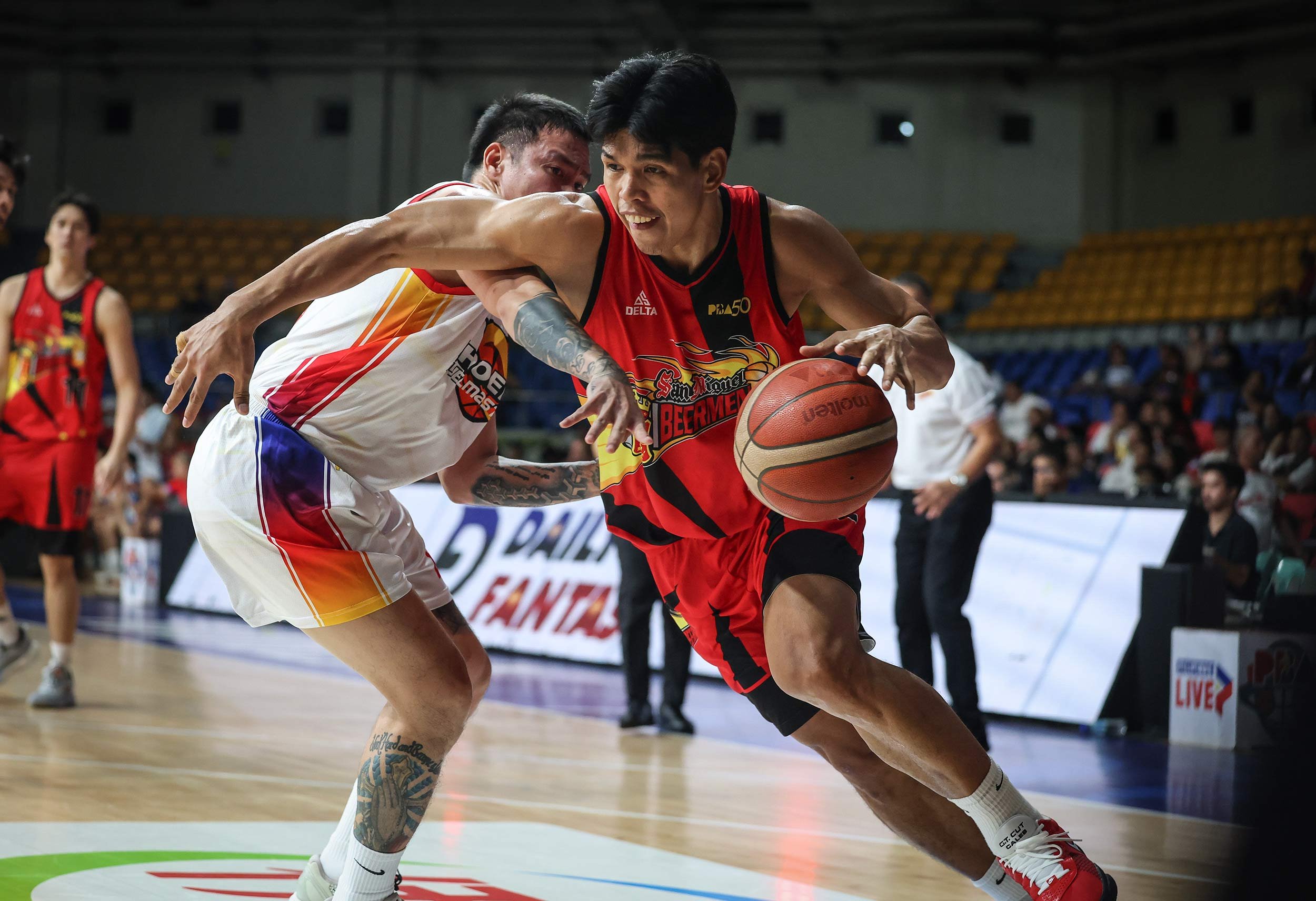 Beermen beat up Fuel Masters