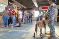 PCG conducts K9 security checks