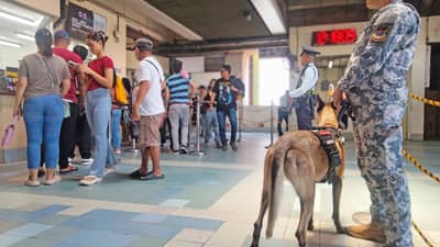 PCG conducts K9 security checks