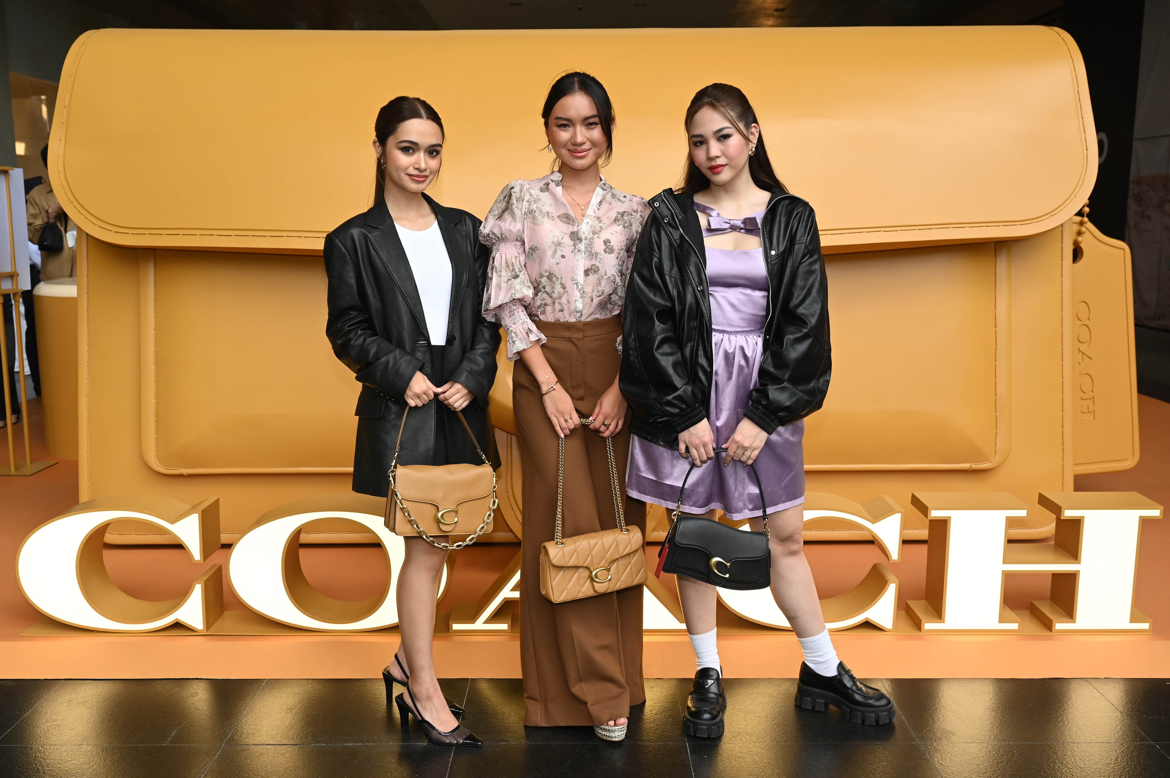Angelina Cruz, Nikki Huang of the SSI Group and Janella Salvador.