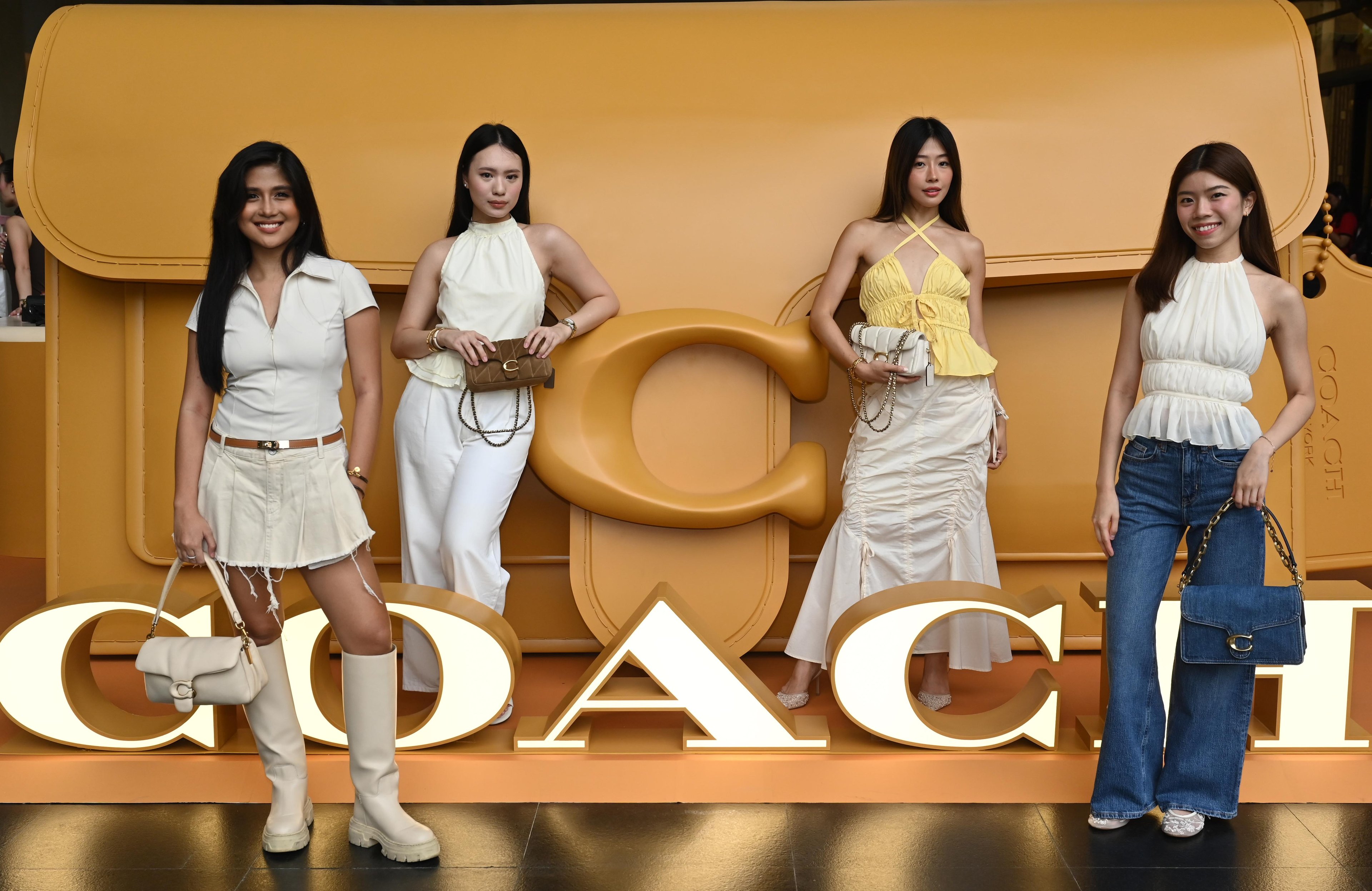 Ashley Garcia, Patricia Gapay, Aika Agustin and Nicole Go.
