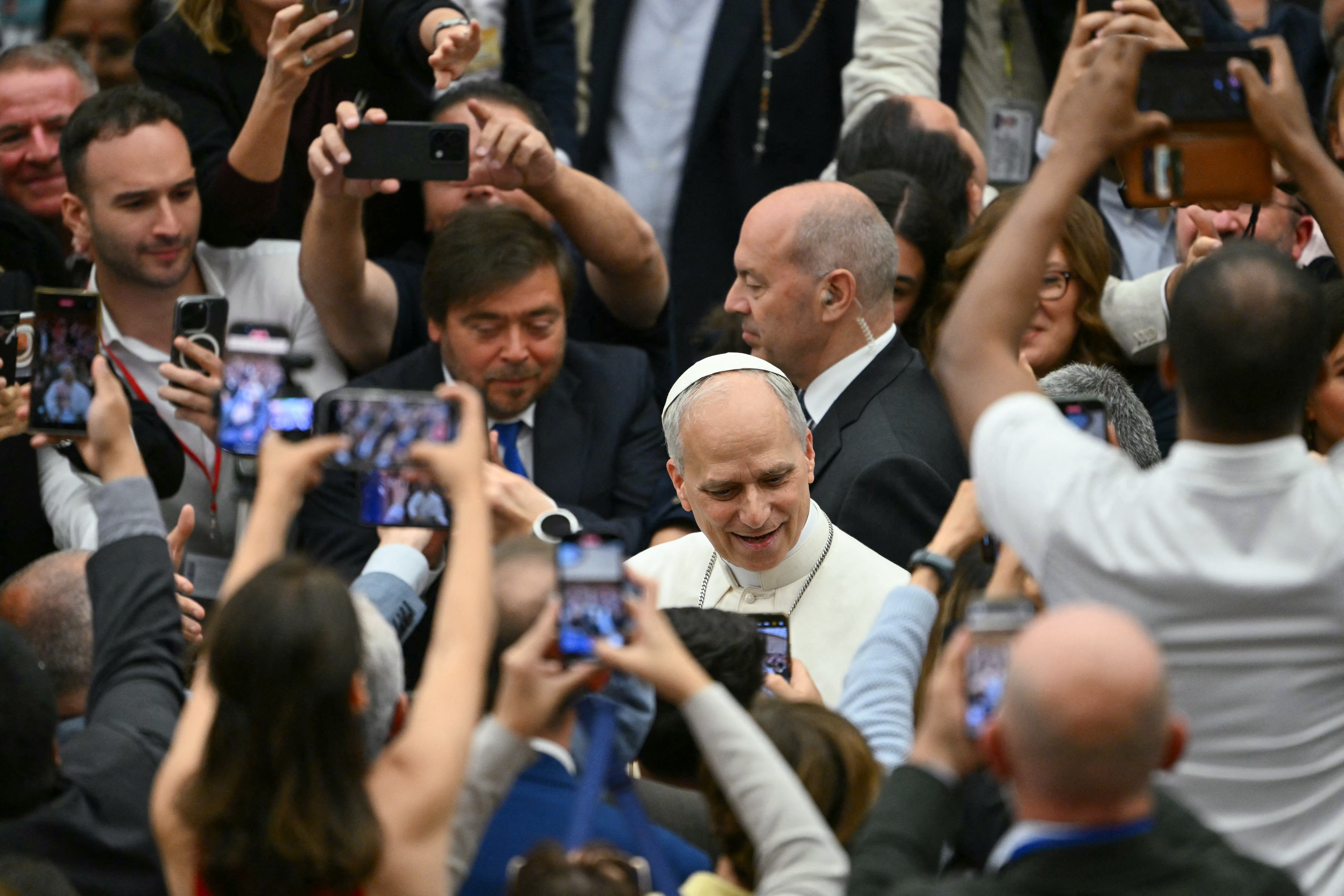 Pontiff appeals for release of reporters jailed in pursuit of truth