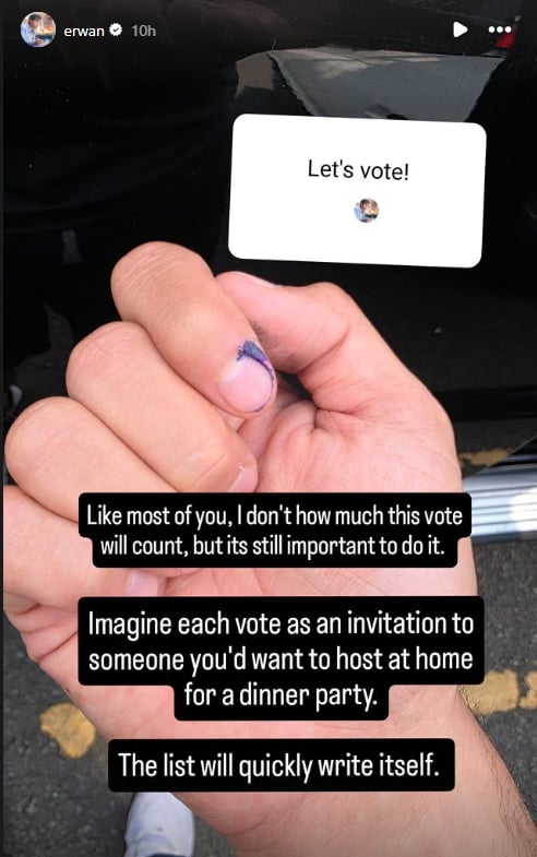 Erwan Heussaff Instagram