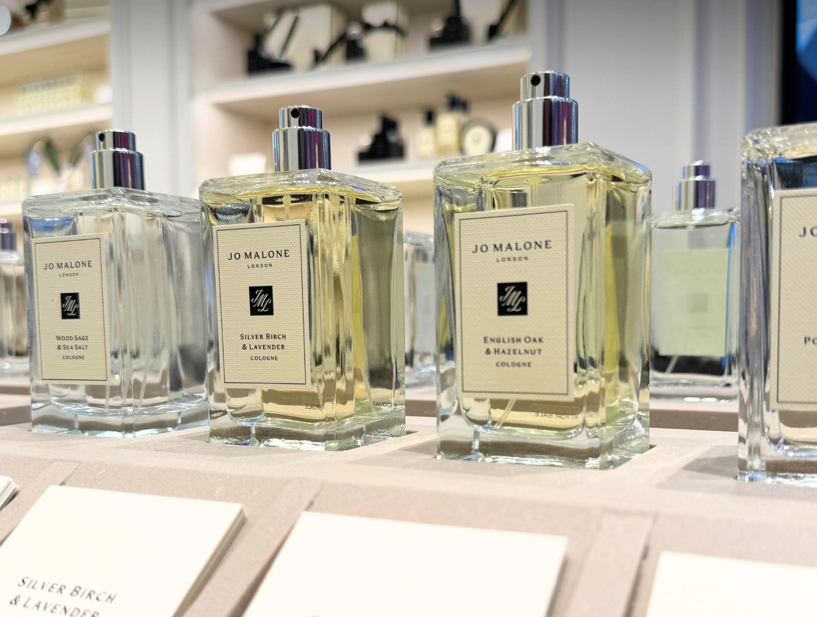 Embrace luxury with Jo Malone London’s bespoke fragrances.