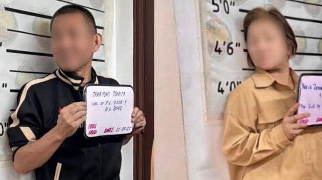 Japanese, Pinay nabbed for illegal recruitment