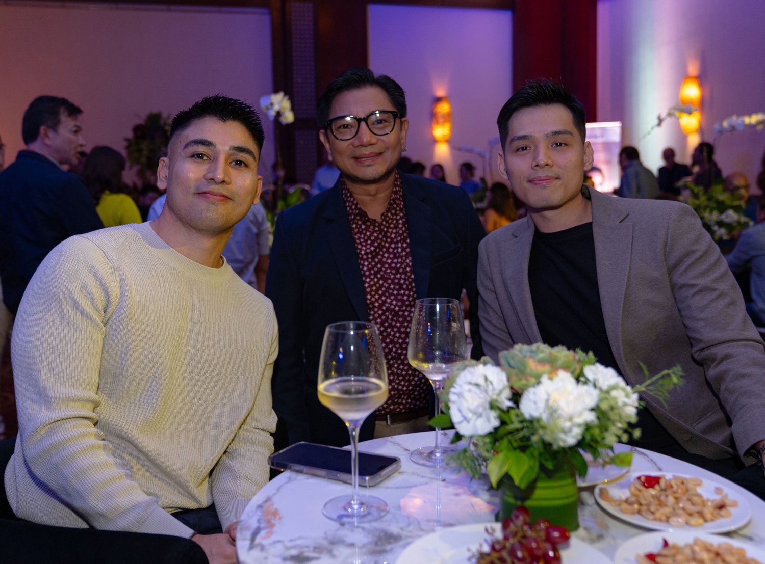 Arthur Ramirez, Dr. Xavier Solis and Anthony Choa.