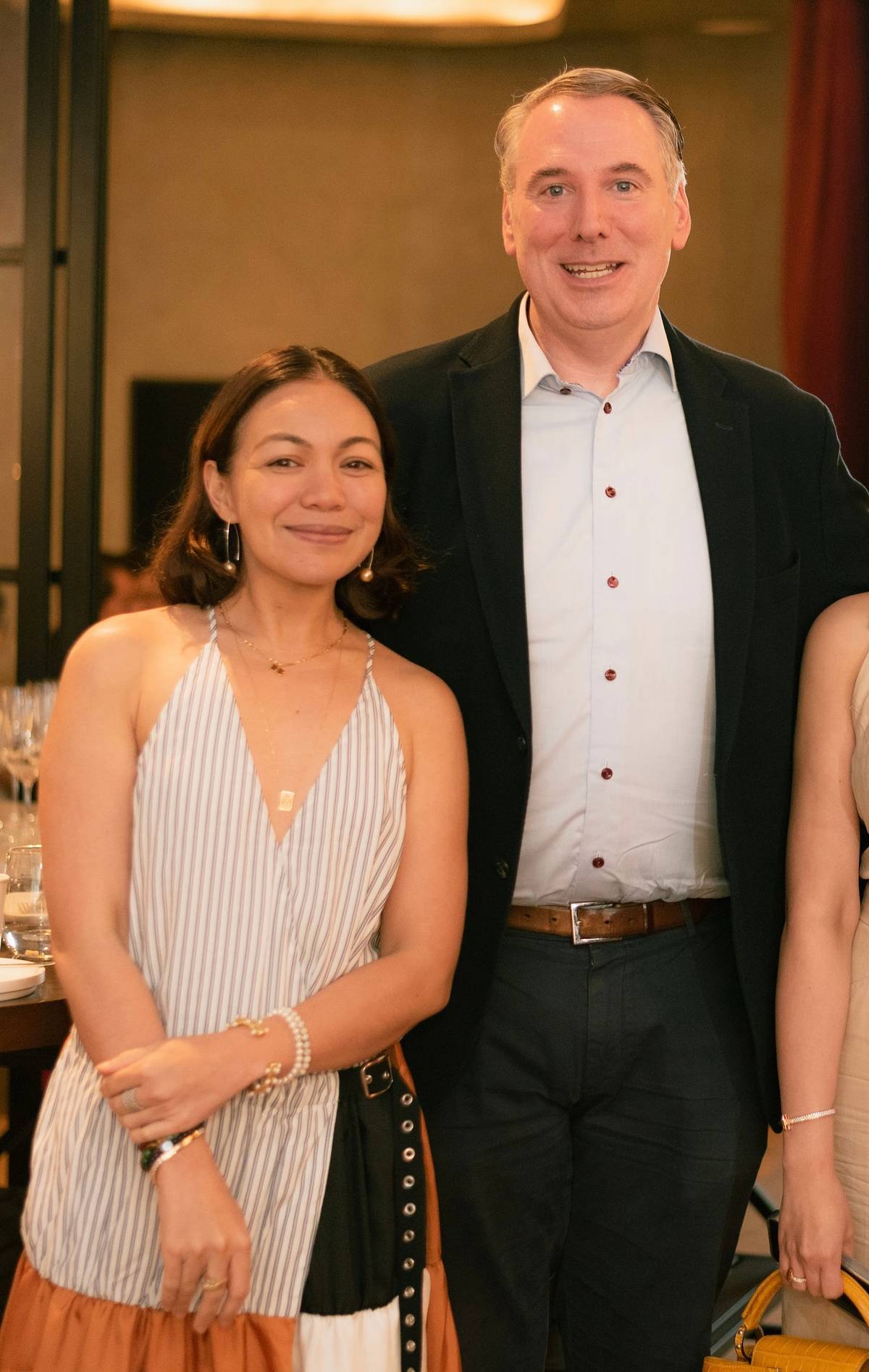 Forbes’ Bianca Salonga and Rob Martin.
