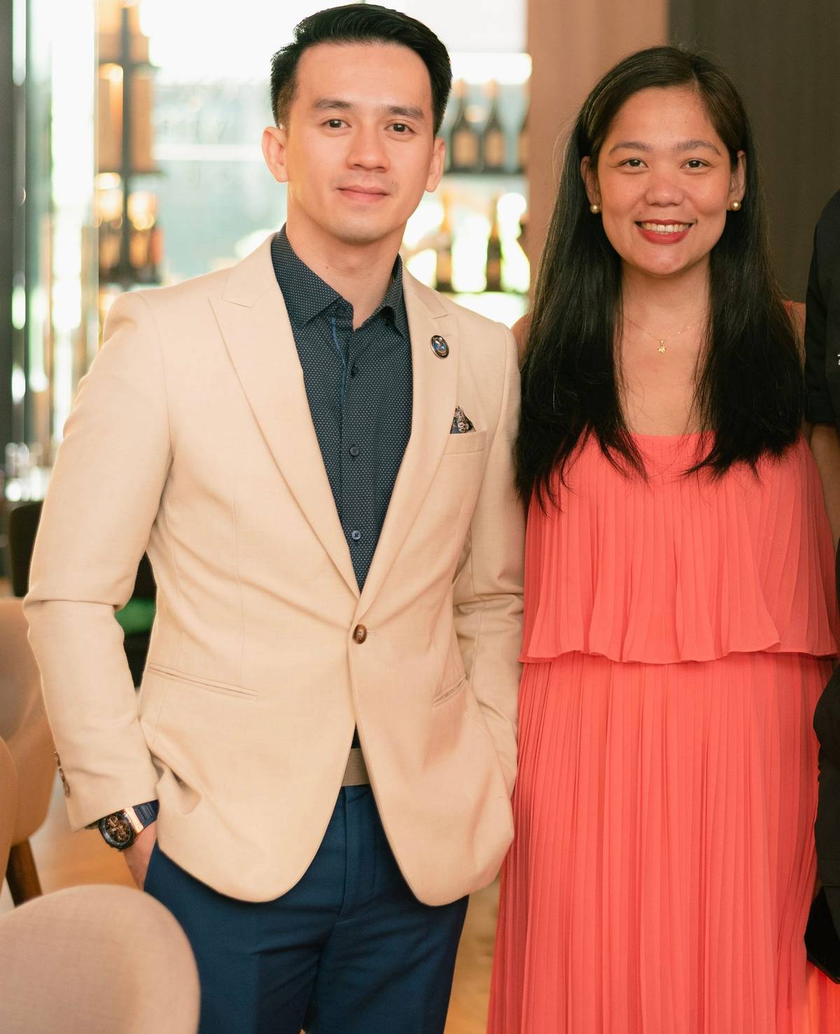 PVR Brunch (PVR TEAM) Jeff Arcelon (PVR restaurant manager) and Karla Bernales (PR and marketing manager).
