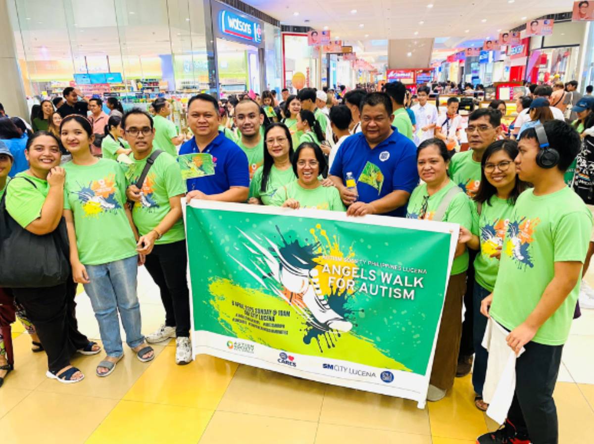 At SM City Lucena, children and parents assembled with educators, advocates, and supporters to uplift the voices of persons on the spectrum.