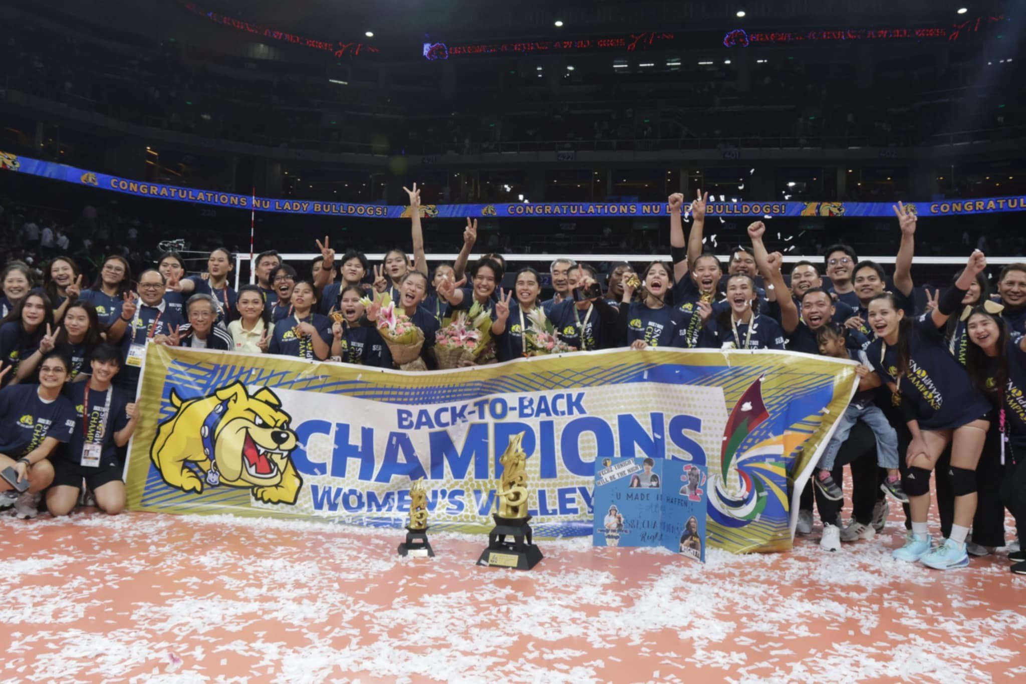 Lady Bulldogs assert dominance, retain UAAP crown