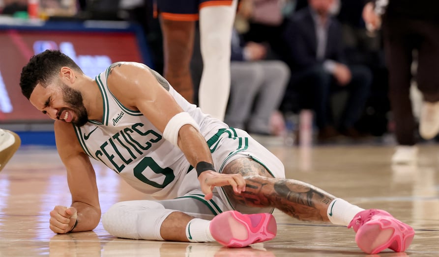 Tatum season ends with torn Achilles