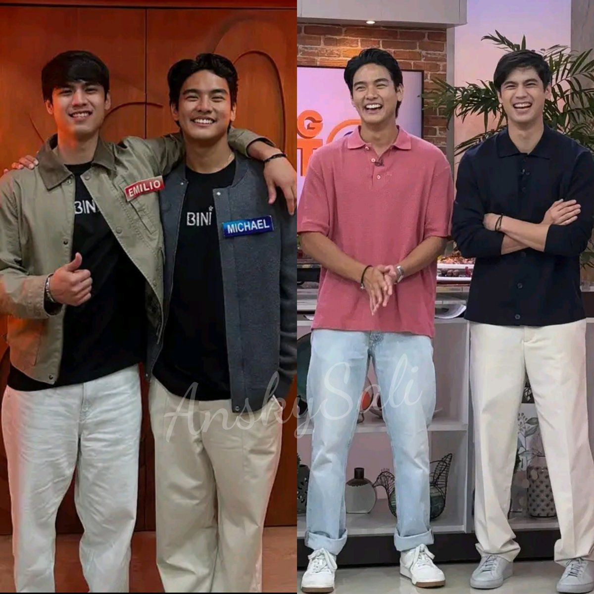 Sparkle artist Michael Sager and Star Magic talent Emilio Daez are both tall, speak well and are full of energy.