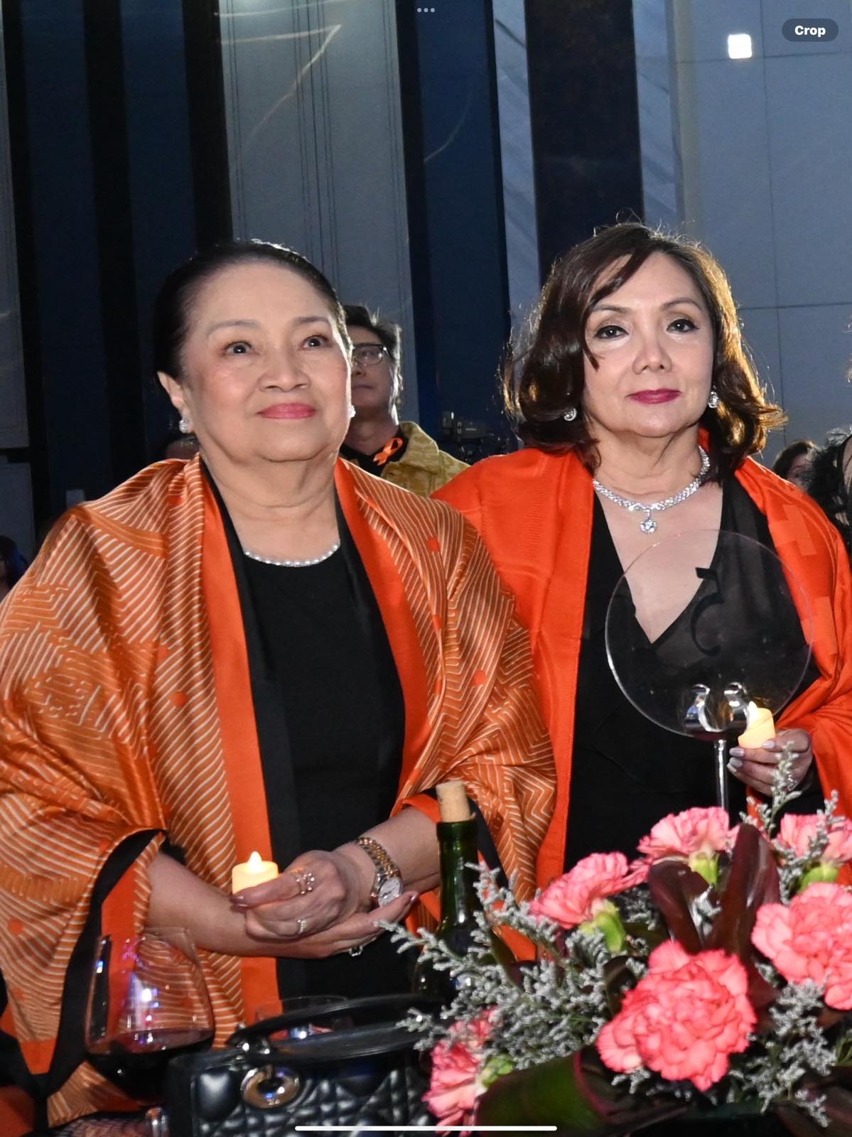 Glecy Mojares and Alice Samson