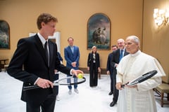 Pope loves the Sinner