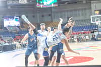 ZAV Lucero of Magnolia gets involved in a late-game scuffle with Cliff Hodge of Meralco during their PBA Philippine Cup game late Wednesday.