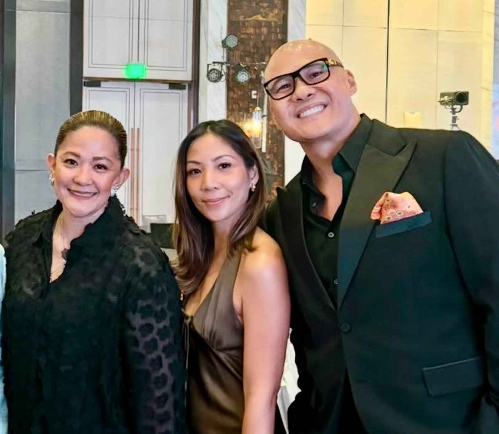 Rom Suzara, Drey David and Rovilson Fernandez