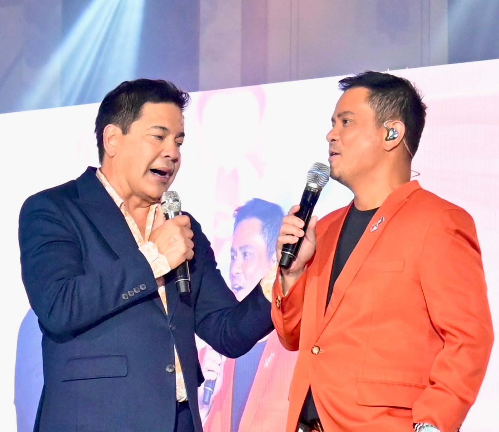 Martin Nievera and Ogie Alcasid
