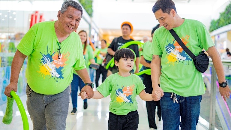 The ASP Angels Walk at SM City Tuguegarao brought a wave of warmth and acceptance, with participants proudly walking for a more inclusive future.