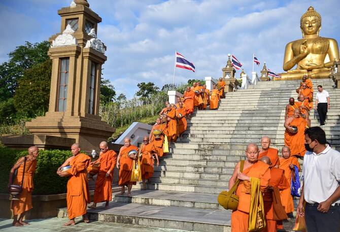 Monk arrested for spending $9-M temple donations