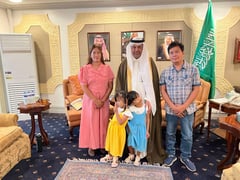 Saudi Arabia sponsors life-changing surgery for Filipino conjoined twins