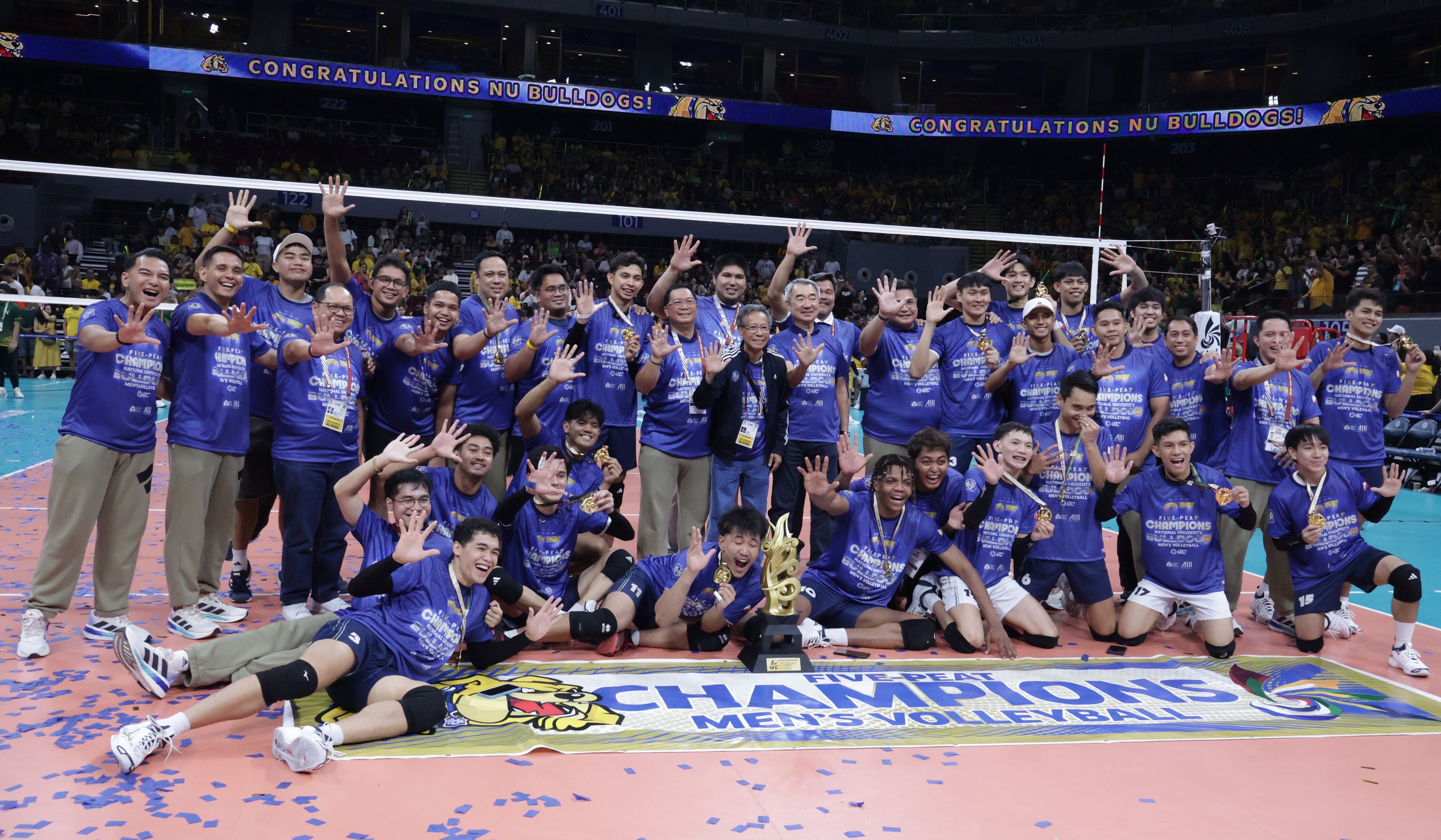 Roaring Bulldogs complete 5-peat