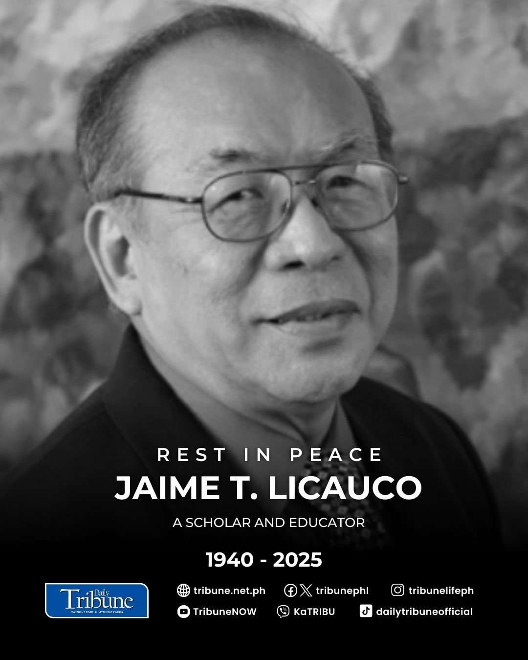 Jaime T. Licauco: Pioneer of Philippine mysticism and inner mind development