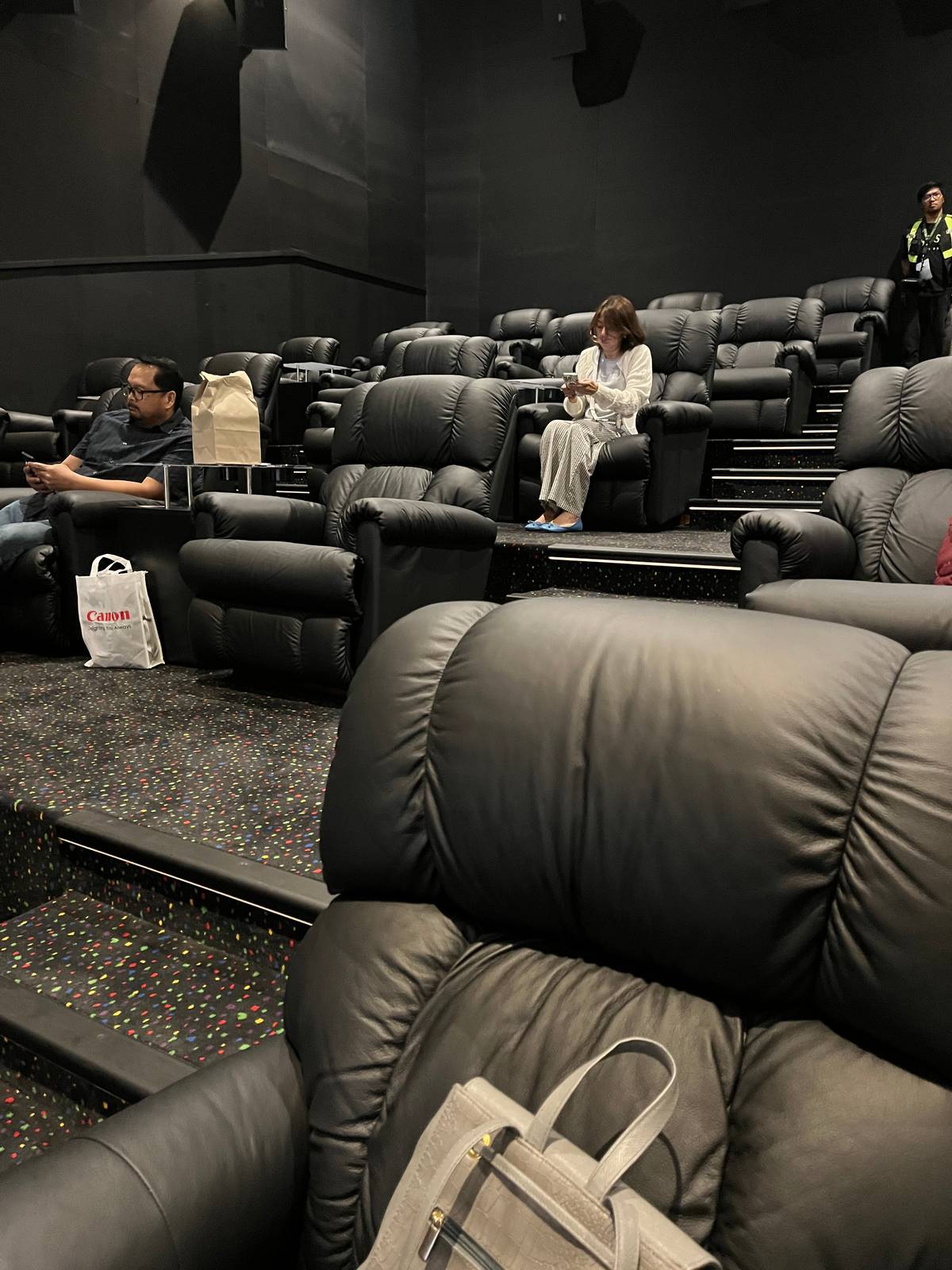 LA-Z-Y boy recliners.