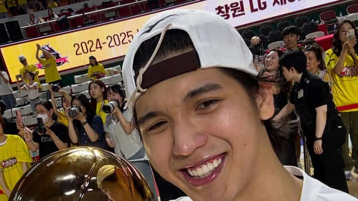 Carl Tamayo’s role in the Changwon LG Sakers triumph in the Korean Basketball League gets recognized by his alma mater, the University of the Philippines.