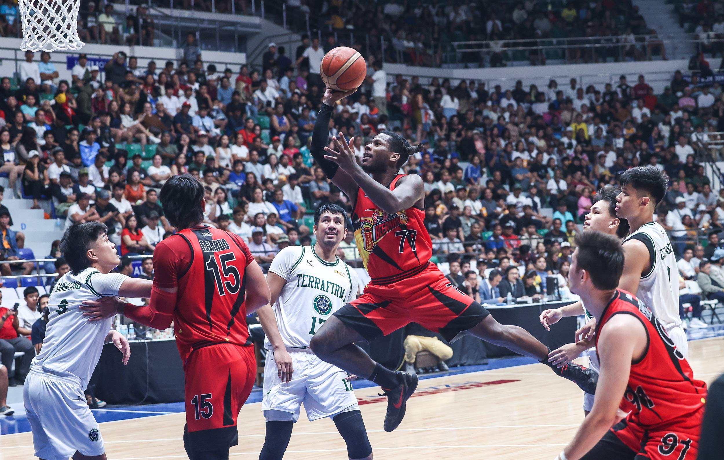 SIMPLY TOO STRONG: San Miguel slams Terrafirma, boosts playoff bid