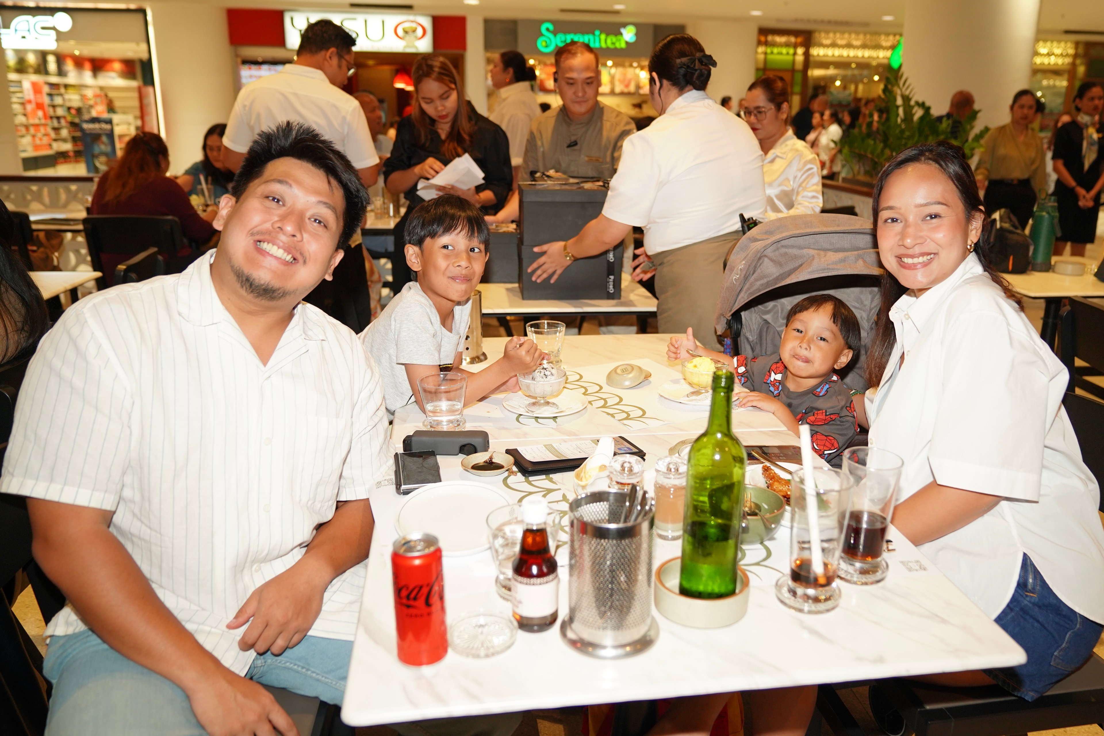 Andre Co, Cerah Hernandez Co and kids.