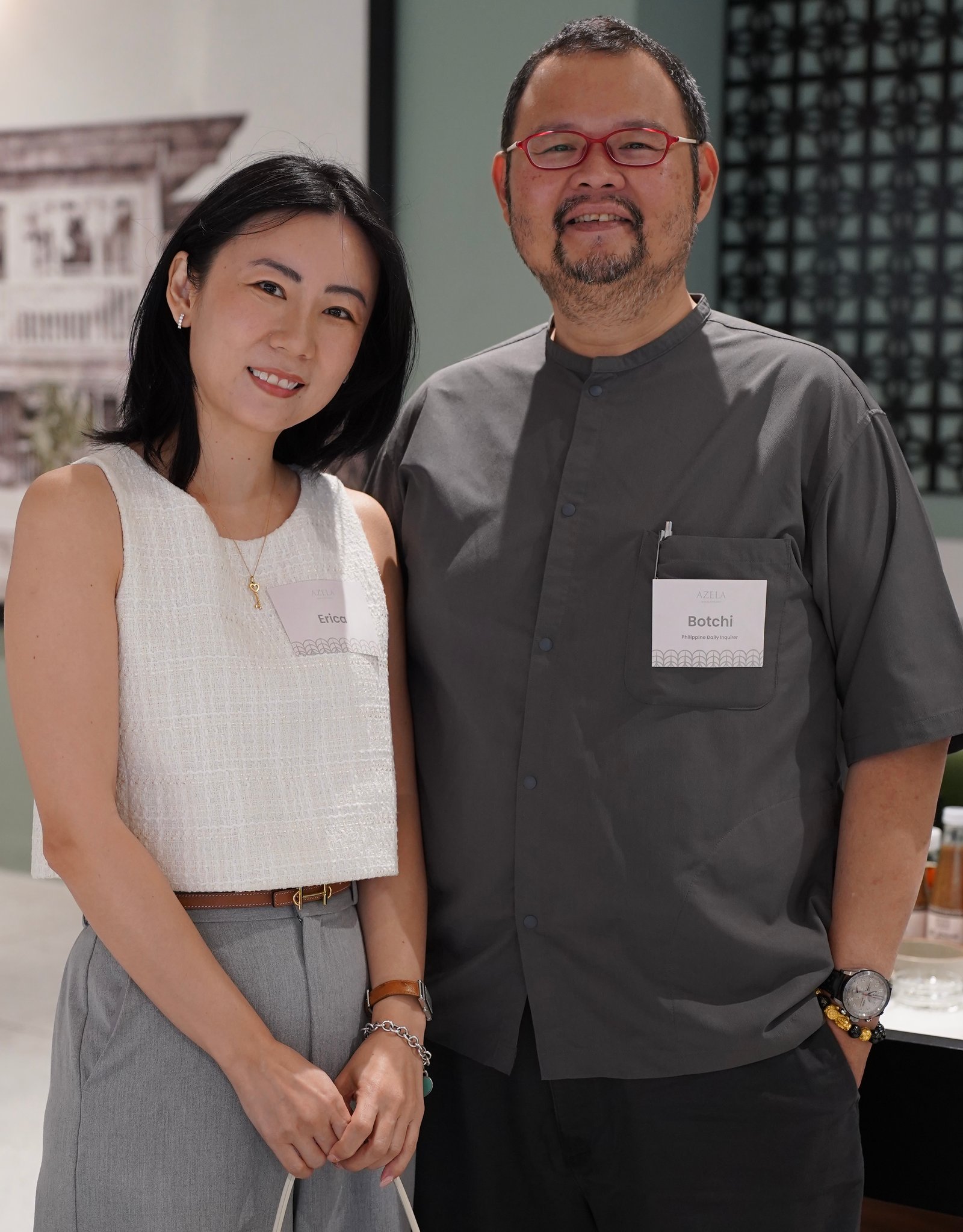 Erica and Botchi Santos.
