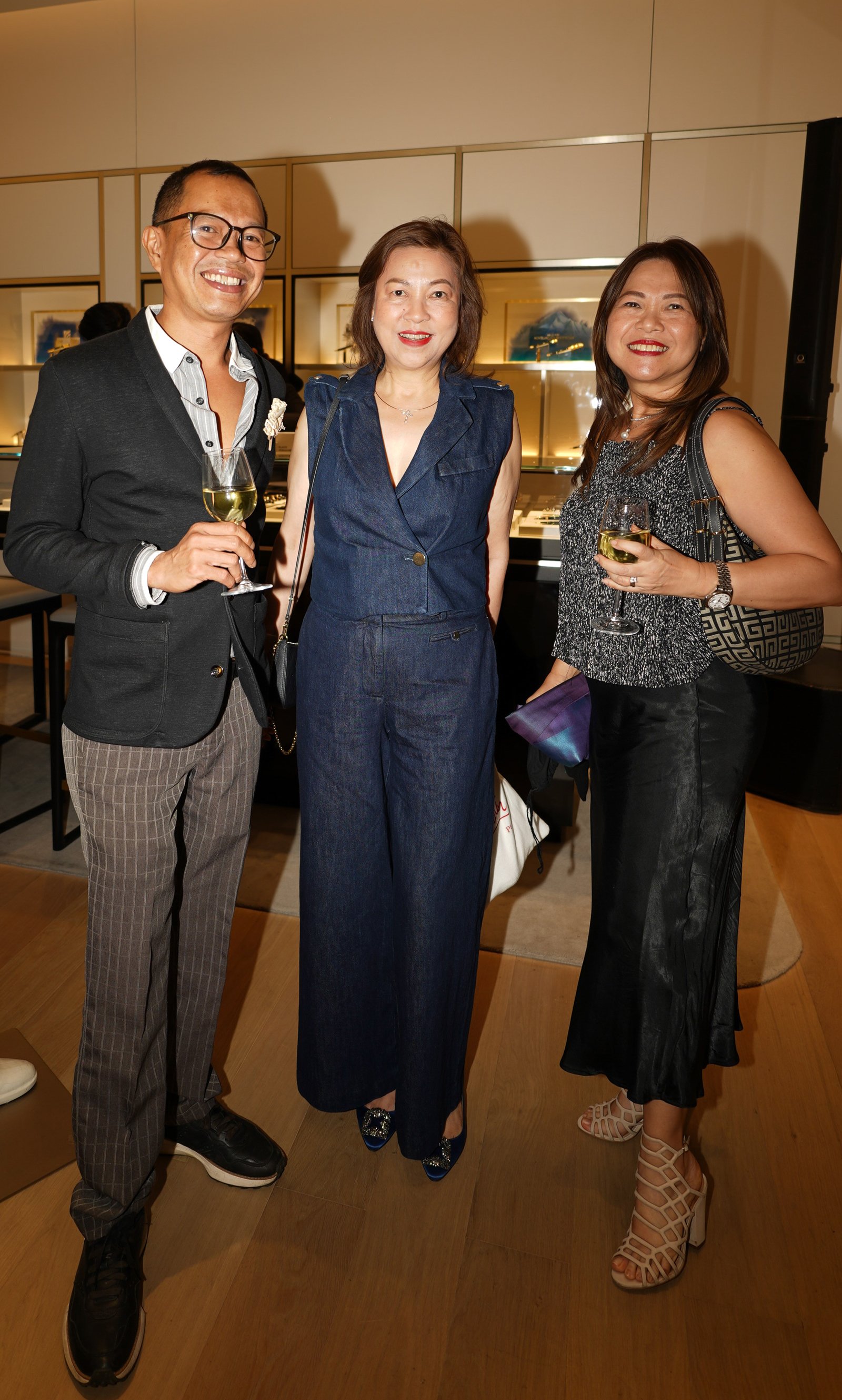 Butch Carungay, Lynn Rose Nunez and Connie Cimafranca.